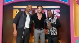 Guty Carrera se luce con Will Smith y Martin Lawrence