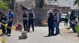 Joven vestía un jean azul, polo blanco y medias cuando fue hallado en camino poco transitado en Arequipa.