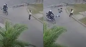 Mujer policía sorprendió en redes sociales al defenderse de ladrones.