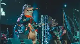 Los 'Rocosaurios' prometen un show lleno de magia y mucho rock and roll.