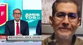 Erick Osores regresó a América TV en la previa del Perú vs. El Salvador por amistoso internacional.