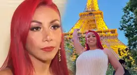 Deysi Araujo pronuncia mal el nombre de la Torre Eiffel. Deysi Araujo pronuncia mal el nombre de la Torre Eiffel.