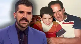 José Peláez se quiebra tras recordar la historia de su padre. José Peláez se quiebra tras recordar la historia de su padre.
