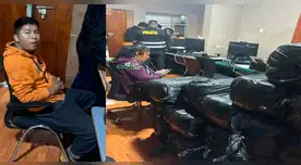 Los detenidos con 345 kilos de droga permanecen en Depincri El Agustino