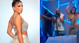 Yahaira Plasencia compartió en redes un video junto a integrante de Wisin y Yandel.