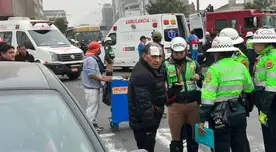 Accidente dejó seis heridos que están siendo atendidos de emergencia.