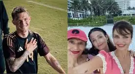 Familiares de Oliver Sonne llegaron a Miami para el Perú vs Argentina por la Copa América 2024.