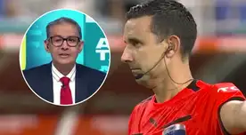 Erick Osores indignado con el árbitro mexicano por favorecer a Argentina: "Ahí no cobras" Erick Osores indignado con el árbitro mexicano por favorecer a Argentina: "Ahí no cobras"