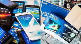 Remate de celulares, televisores y otros productos.