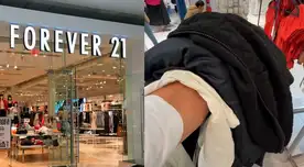 Ropas de Forever 21 están siendo rematadas en Real Plaza Salaverry.