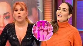 Magaly tilda de 'franelera' a Ethel Pozo por elogiar looks de salseras en los Premios Heat