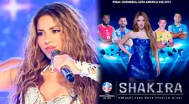 Shakira pondrá la música en la final de la Copa América USA 2024.