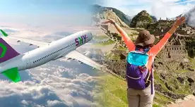 Sky ofrece vuelos nacionales por el Cyber Wow 2024.