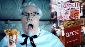 KFC vs. QFC, peruano sorprende con venta de pollo broaster y causa furor en redes. KFC vs. QFC, peruano sorprende con venta de pollo broaster y causa furor en redes.