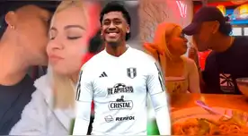 Renato Tapia se muestra enamorado de hondureña.