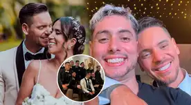 Patricio Parodi disfrutó de la boda de Melissa Paredes y Anthony Aranda.