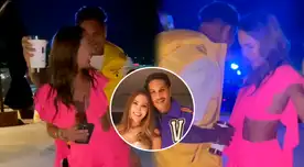 Ana Paula Consorte disfruta su cumpleaños con Paolo Guerrero.