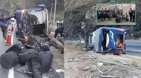 Gran Banda de Lima sufre terrible accidente en la Carretera Central. Gran Banda de Lima sufre terrible accidente en la Carretera Central.