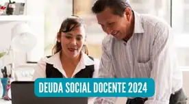 Los docentes del sector público podrán recibir el pago de la deuda social de hasta S/30.000, según el Minedu.