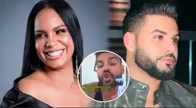 Erick Sabater y su expareja en guerra según 'Magaly TV La Firme'. Erick Sabater y su expareja en guerra según 'Magaly TV La Firme'.