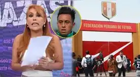 Magaly Medina hace llamado a la FPF por Christian Cueva: "¿Tienen a jugadores de fútbol o delincuentes?" Magaly Medina hace llamado a la FPF por Christian Cueva: "¿Tienen a jugadores de fútbol o delincuentes?"