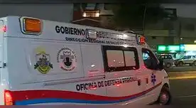La menor fue trasladada de urgencia a un hospital para ser atendida.