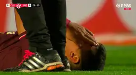 Tunche Rivera se lesionó a los 20 minutos del partido Universitario vs. Cusco FC. Tunche Rivera se lesionó a los 20 minutos del partido Universitario vs. Cusco FC.