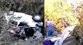 Los pobladores de la zona acudieron en auxilio de los sobrevivientes. Los pobladores de la zona acudieron en auxilio de los sobrevivientes.