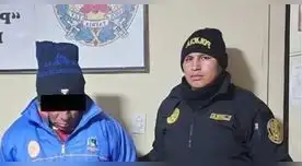 El sujeto serán investigado. La PNP busca a otras personas implicadas en el delito.