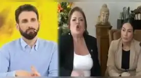 Rosario Sasieta encara a Rodrigo González.