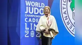 María Martínez, presidenta de la Federación Peruana de Judo. María Martínez, presidenta de la Federación Peruana de Judo.
