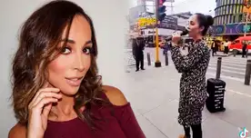 Olinda Castañeda sale a las calles a predicar la palabra.