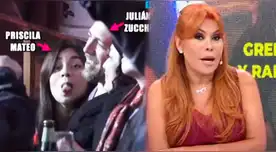Magaly Medina hunde a Priscila Mateo por lucirse con Julián Zucchi: "Esperaba salir del programa para sacar su vena figuretti"