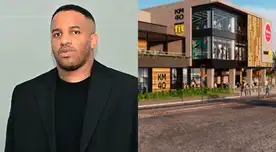 Jefferson Farfán da detalles de su centro comercial en Lurín.