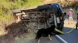 Accidente en Arequipa sucedió en la entrada al distrito de Chuquibamba.