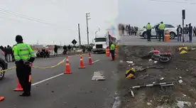 Padre e hijo mueren en la Panamericana Sur tras despiste de su moto lineal en el distrito de Asia Padre e hijo mueren en la Panamericana Sur tras despiste de su moto lineal en el distrito de Asia