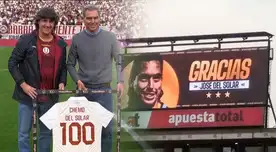 El merecido y conmovedor homenaje de Universitario a Chemo del Solar, un ídolo olvidado