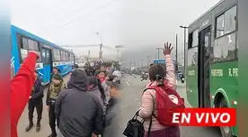 Paro de buses ‘anconeros’ y ‘chinos’ hoy 23 de septiembre en vivo por caso de extorsión en Puente Piedra.