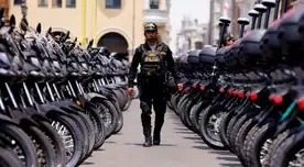 Municipalidad de Lima entrega a la Policía 400 motos para combatir la inseguridad ciudadana Municipalidad de Lima entrega a la Policía 400 motos para combatir la inseguridad ciudadana