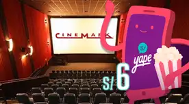 Cinemark lanzó promo de cine con Yape para septiembre.
