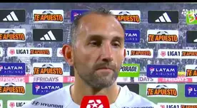 Hernán Barcos lamentó que Alianza Lima haya empatado ante Melgar.