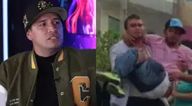 Reimond Manco recuerda cuando lo cargaron por estar ebrio y se justifica: “Me dio el aire”