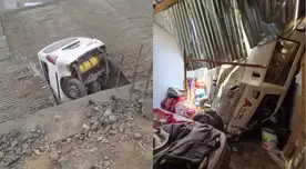 Los tres heridos del terrible accidente se encuentran hospitalizados en el hospital María Auxiliadora.