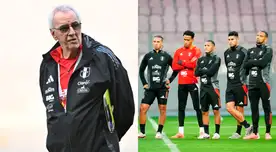 Jorge Fossati ya trabaja en el once que tiene en mente para enfrentar a Uruguay.