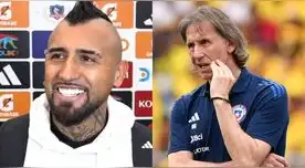 Arturo Vidal pide sacar a Ricardo Gareca como DT de Chile tras malos resultados en Eliminatorias 2026.