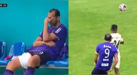 Hernán Barcos rompe en llanto al lesionarse en el Alianza Lima vs. UTC