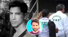 Fiscal y policías llegaron a la vivienda del actor Santiago Suárez, informó AYF. Fiscal y policías llegaron a la vivienda del actor Santiago Suárez, informó AYF.