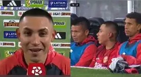 Jean Deza se molestó con su entrenador, Franco Navarro, por cambiarlo ante Alianza Lima.