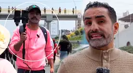 Fernando Llanos recibe apoyo de usuarios.