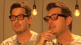 Cristian Rivero se quiebra al recordar cuando su padre se fue a la guerra.